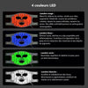 4-Farbige Led-gesichtsmaske Mit Luminotherapie